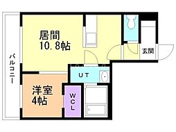 RUMO LUEB(ルーモルーブ) 1LDKの間取図画像