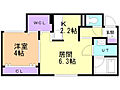 ラフォルテ桑園2階6.6万円