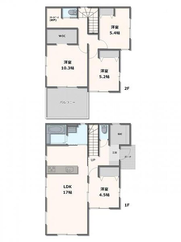 2号棟・4SLDK〜5SLDK