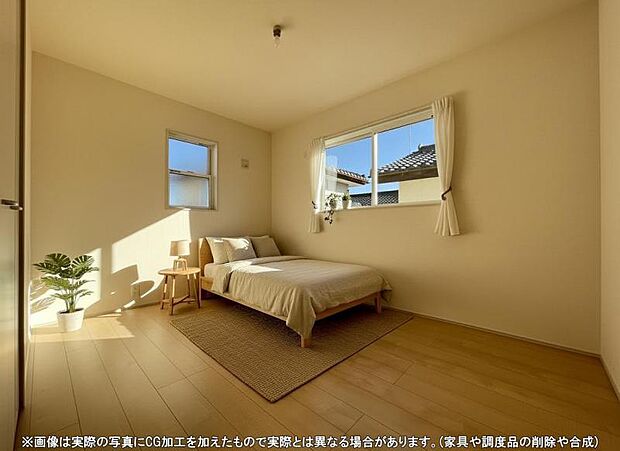 2階にはお部屋が3部屋!全部屋に収納が付いています^^