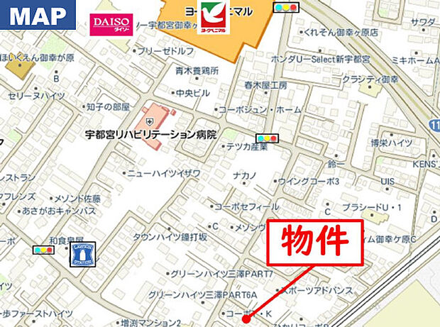 現地案内図