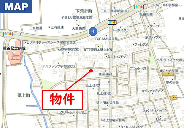 現地案内図