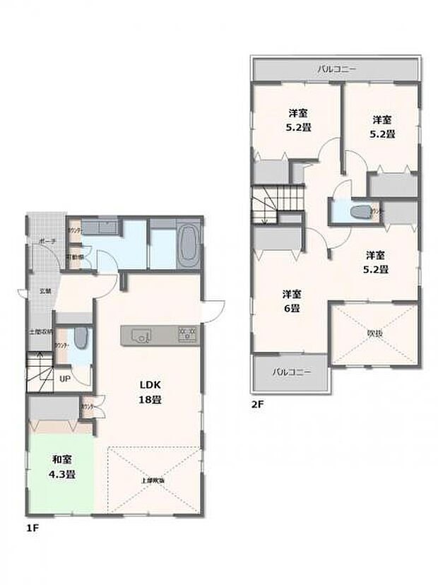 5号棟・3LDK~4LDK+タタミコーナー
