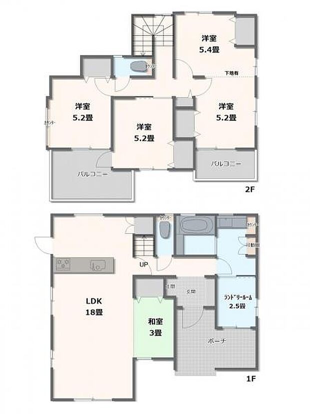 1号棟・3LDK〜4LDK