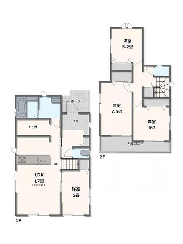 B号棟・4LDK+パントリー
