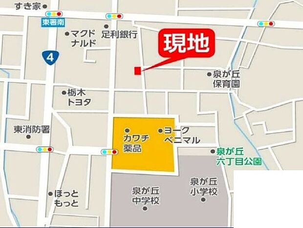 現地案内図
