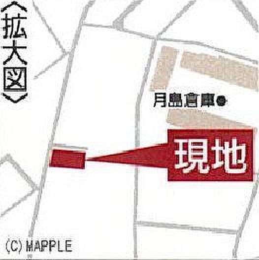 現地案内図・拡大