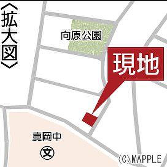 現地案内図・拡大