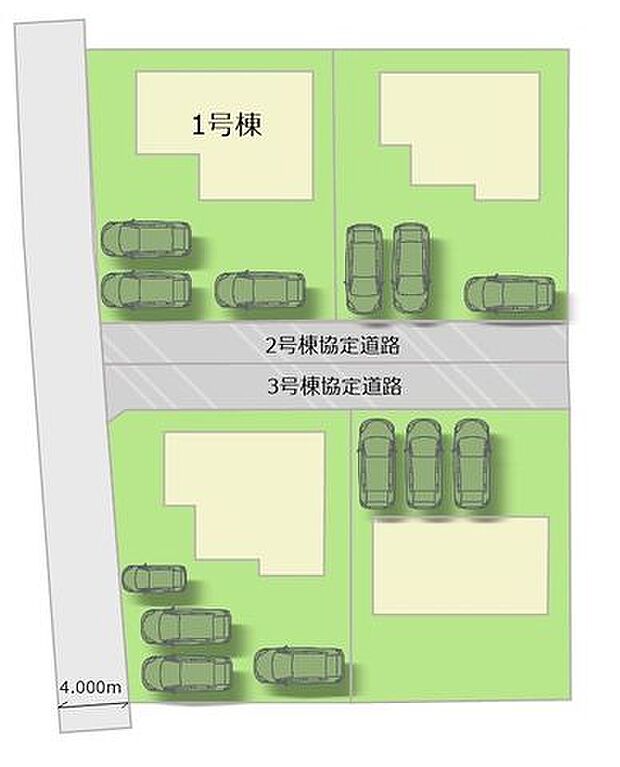 全4棟・お気軽にお問い合わせください!