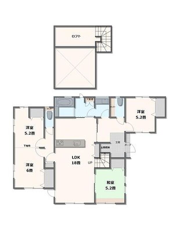 5号棟・3LDK~4LDK+ロフト