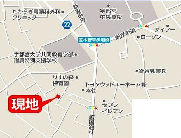 現地案内図