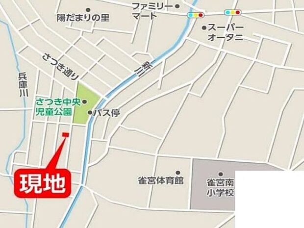 現地案内図