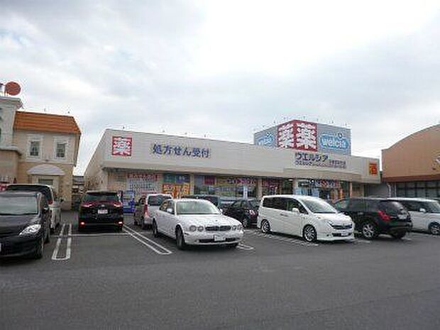 ウエルシア宇都宮五代店 徒歩17分。 1300m