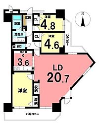 間取図画像 3LDK
