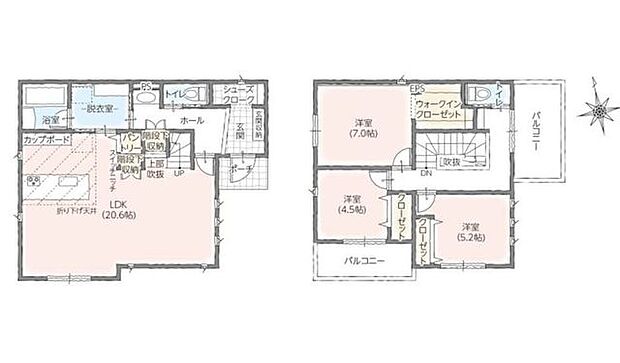 「全棟注文住宅仕様」の分譲住宅です！生活動線に配慮した、使い勝手の良い間取り。ご家族それぞれの時間も大切にできる住まいです。落ち着いた住宅エリアに位置する土地。暮らしやすさを重視した住環境が魅力です。
