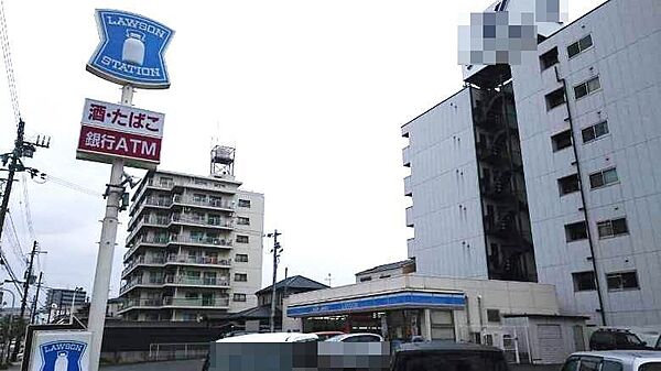 ローソン遠里小野店まで550ｍ　徒歩約8分