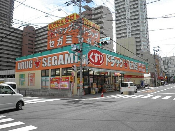 ドラッグセガミ上本町店まで600ｍ　徒歩約8分