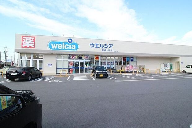 ウエルシア岡崎上地店 840m