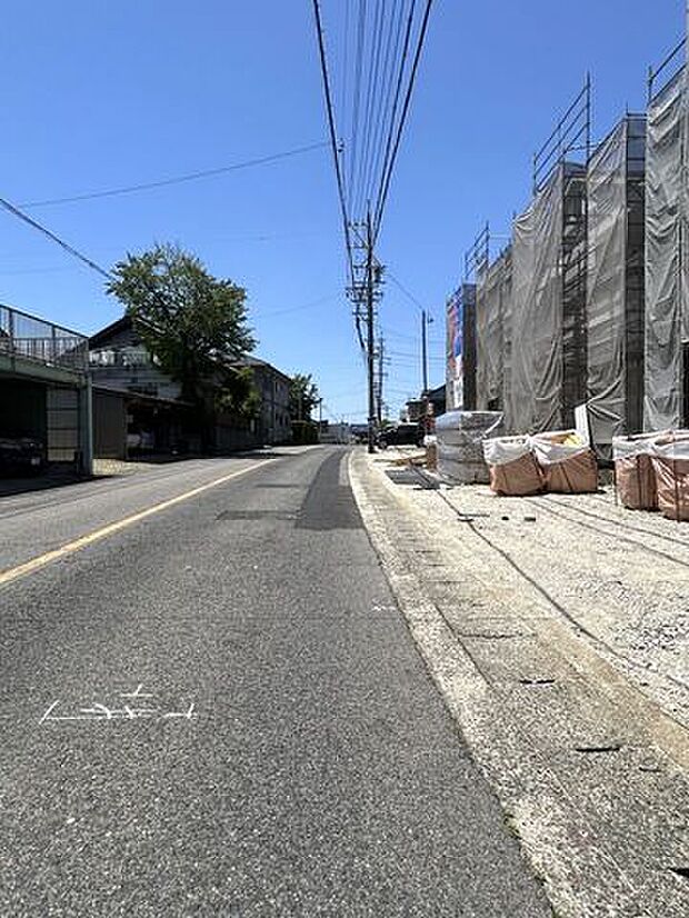 前面道路含む現地写真