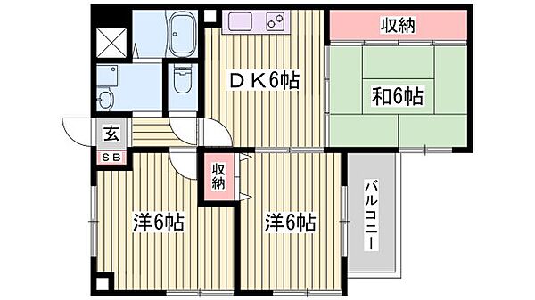 同じ建物の物件間取り写真 - ID:228047248945