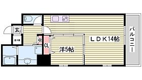 ELNIDO-FUKUZAWA  ｜ 兵庫県姫路市福沢町（賃貸マンション1LDK・2階・45.81㎡） その2