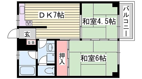 同じ建物の物件間取り写真 - ID:228049837217