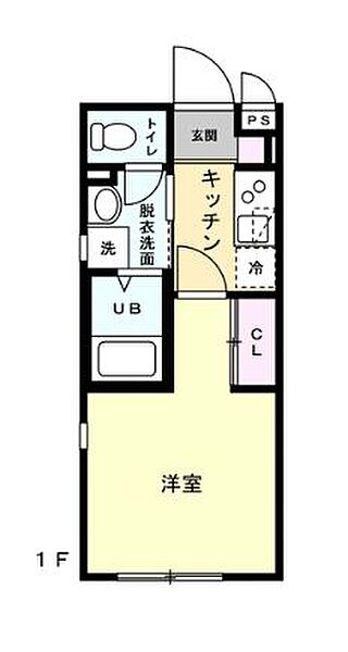 神奈川県座間市相模が丘5丁目(賃貸アパート1K・1階・21.53㎡)の写真 その2