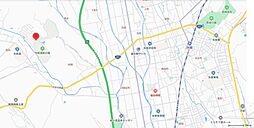 公園に面する宅地の土地画像