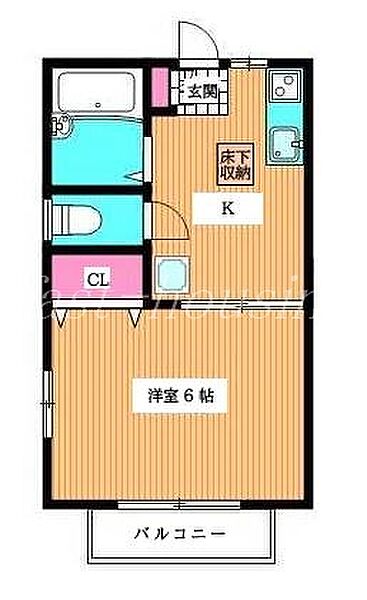 東京都小金井市関野町１丁目(賃貸アパート1K・2階・23.18㎡)の写真 その2