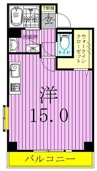 リバービュー21 502｜千葉県松戸市松戸(賃貸マンション1R・5階・40.25㎡)の写真 その2