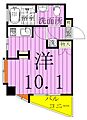 アーク松戸中央公園6階9.7万円