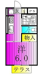 ドミール北初富 1階