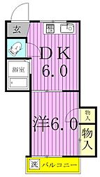間取図画像 1DK