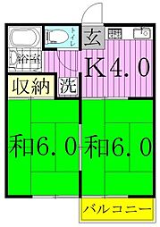 クロノス五香南 A棟 2階/202
