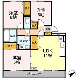 ボナール南流山 2階