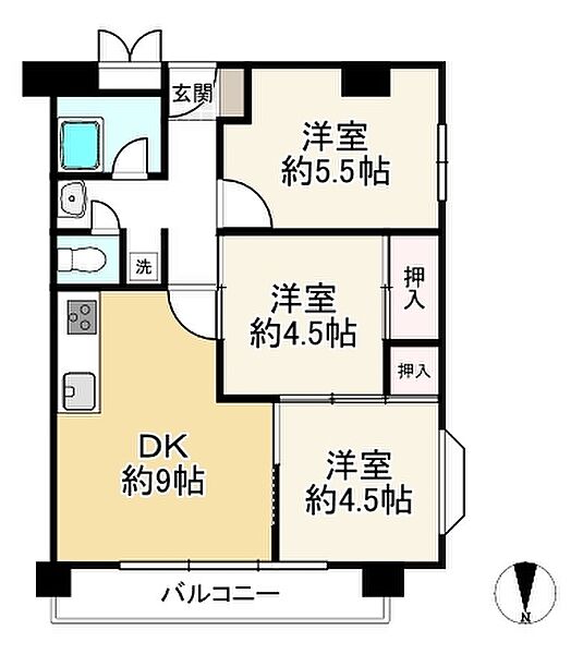 間取り：328000683839