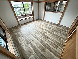 松原貸家 1 3DKのリビング/ダイニング