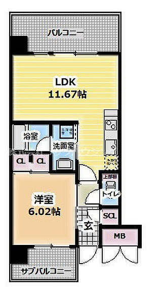 同じ建物の物件間取り写真 - ID:227080439083