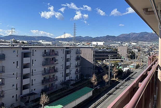 バルコニーより、富士山遠望