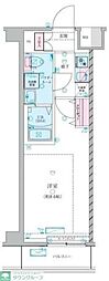GENOVIA中野島 1階1Kの間取り