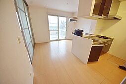 京王線 飛田給駅 徒歩14分の賃貸アパート 2階2SLDKのリビング/ダイニング