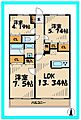 ロイヤルパーク多摩川2階15.0万円