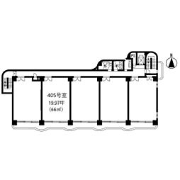 二軒茶屋エスコムビルの間取図画像