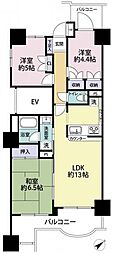 ナイスステージ高砂中央 3LDKの間取図画像