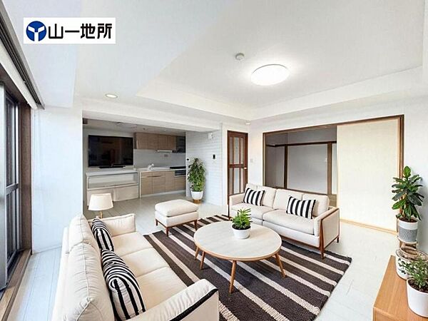 本画像はCGで作成しており、現地に家具は置かれておりません。また、価格に家具は含まれておりません。