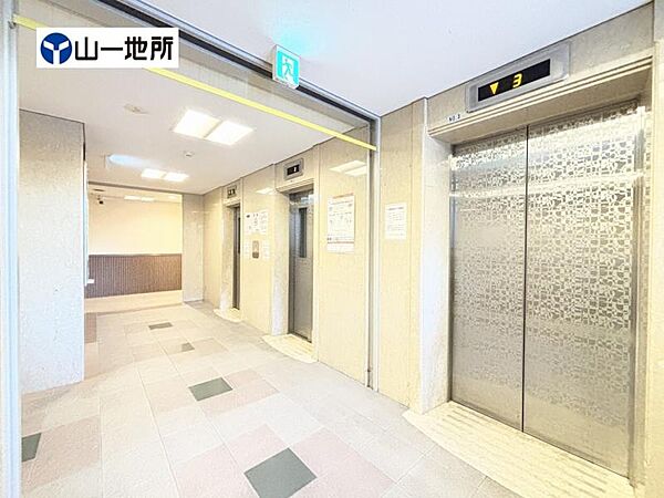 【エレベーター】清潔感が漂う管理が行き届いた共用部分