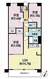 間取図画像 3LDK