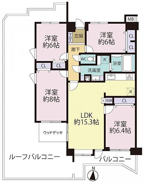 間取り：304000351372