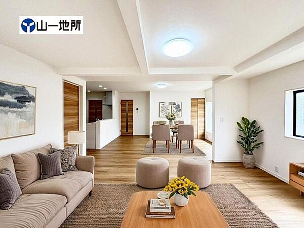 本画像はCGで作成しており、現地に家具は置かれておりません。また、価格に家具は含まれておりません