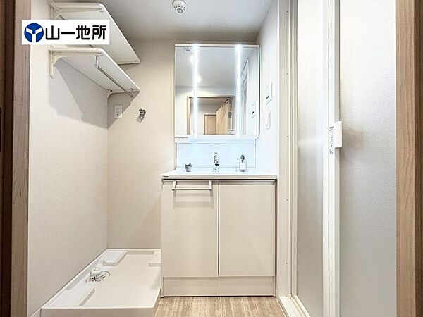 身支度もお手入れも。自分時間が整う洗面スペース